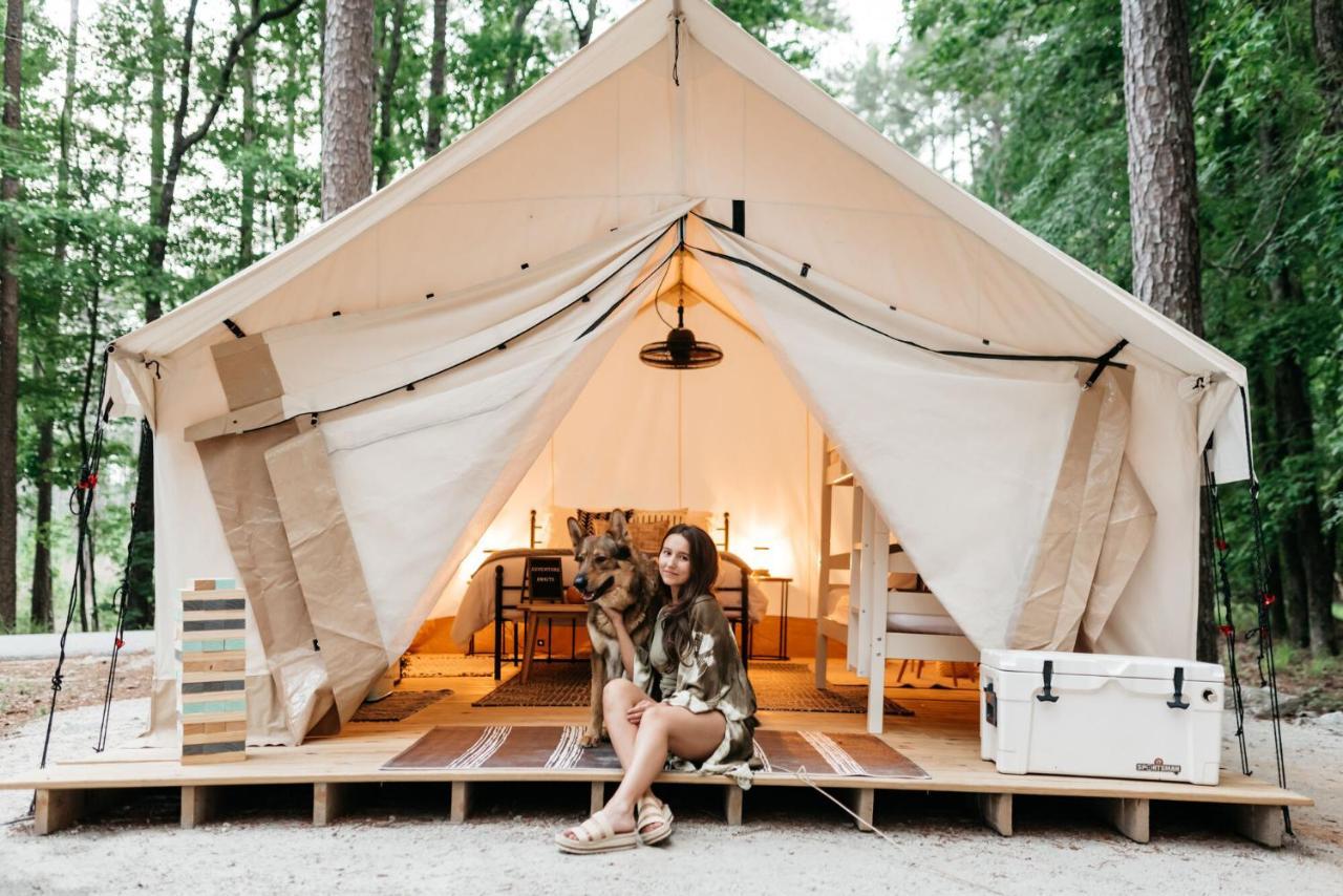 فندق Timberline Glamping At Unicoi State Park هيلين المظهر الخارجي الصورة