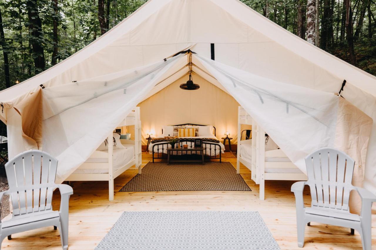 فندق Timberline Glamping At Unicoi State Park هيلين المظهر الخارجي الصورة