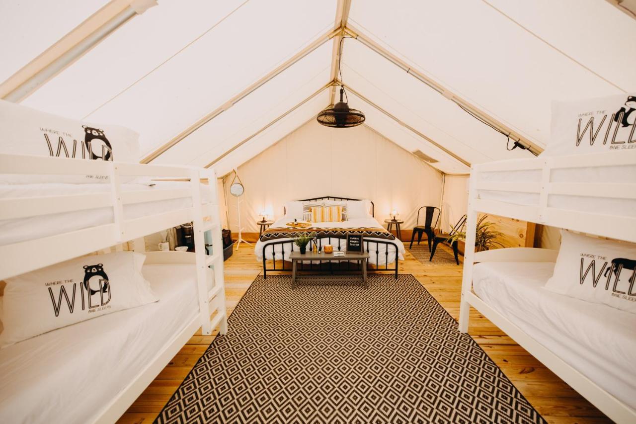 فندق Timberline Glamping At Unicoi State Park هيلين المظهر الخارجي الصورة